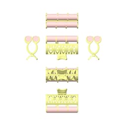 professional hair perm rods and roller clips heatproof curling set