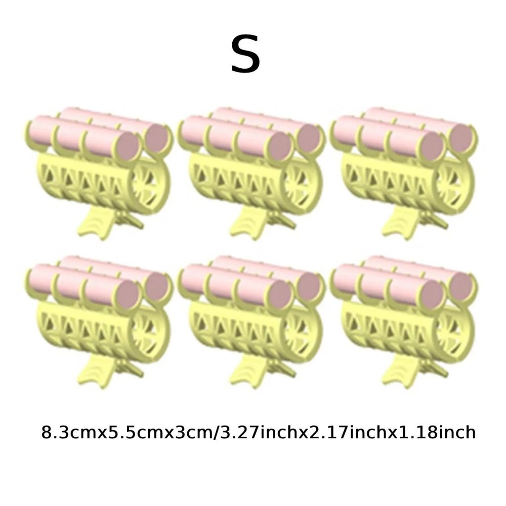 Professional Hair Perm Rods And Roller Clips Heatproof Curling Set 1