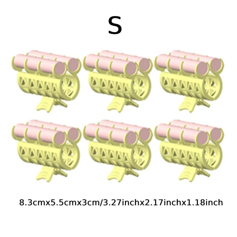 Professional Hair Perm Rods And Roller Clips Heatproof Curling Set 1