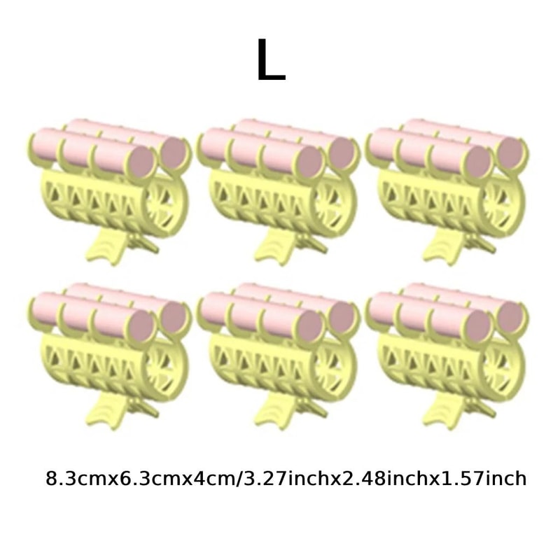 Professional Hair Perm Rods And Roller Clips Heatproof Curling Set 2