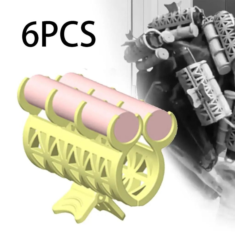 Professional Hair Perm Rods And Roller Clips Heatproof Curling Set 4