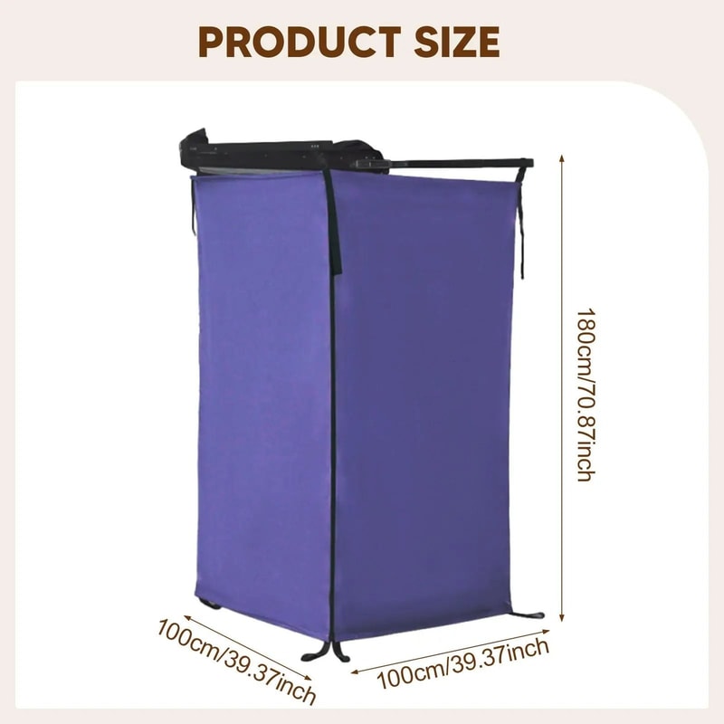 Car Side Shower Tent Waterproof Privacy Shelter For Camping And Travel 5