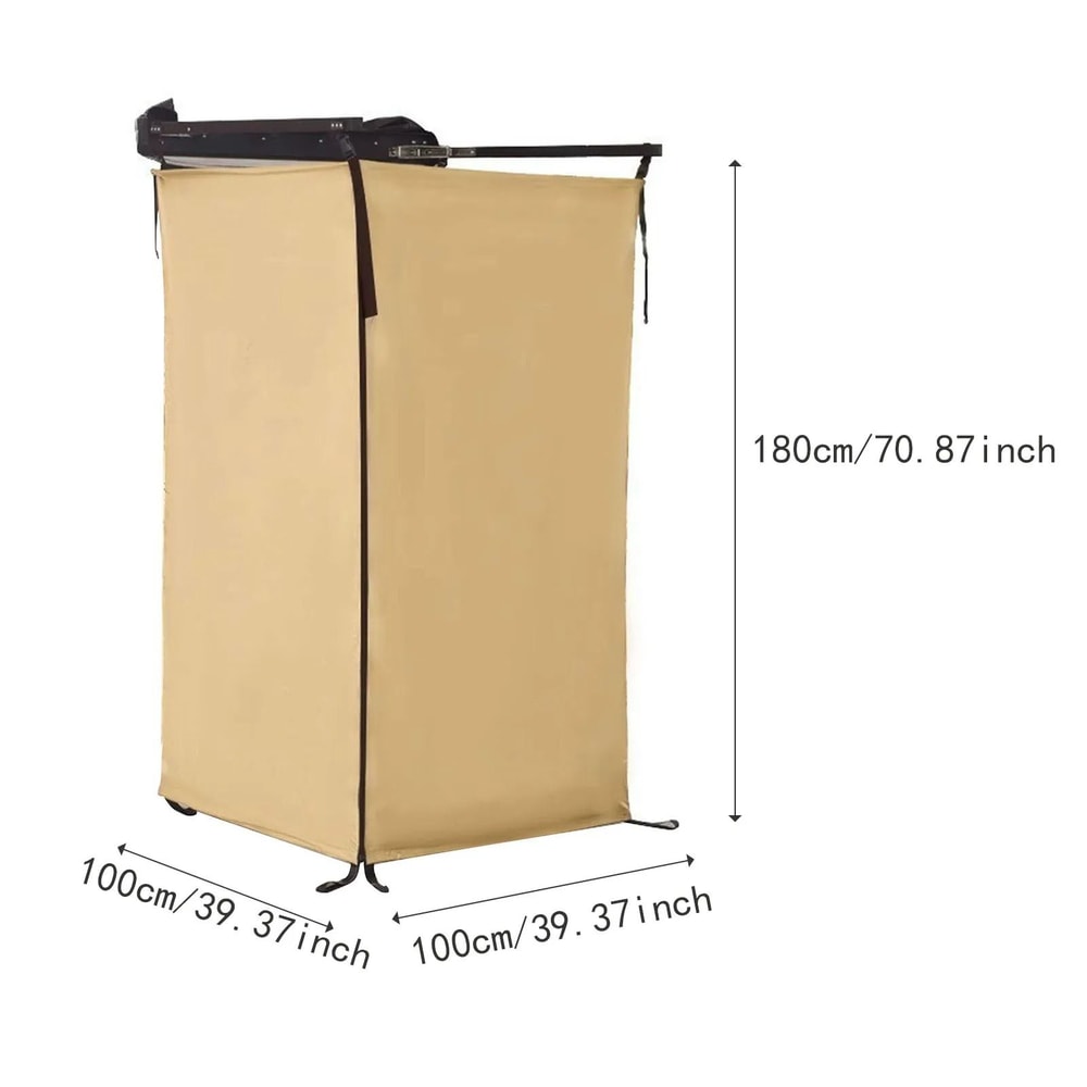 Car Side Shower Tent Waterproof Privacy Shelter For Camping And Travel 3