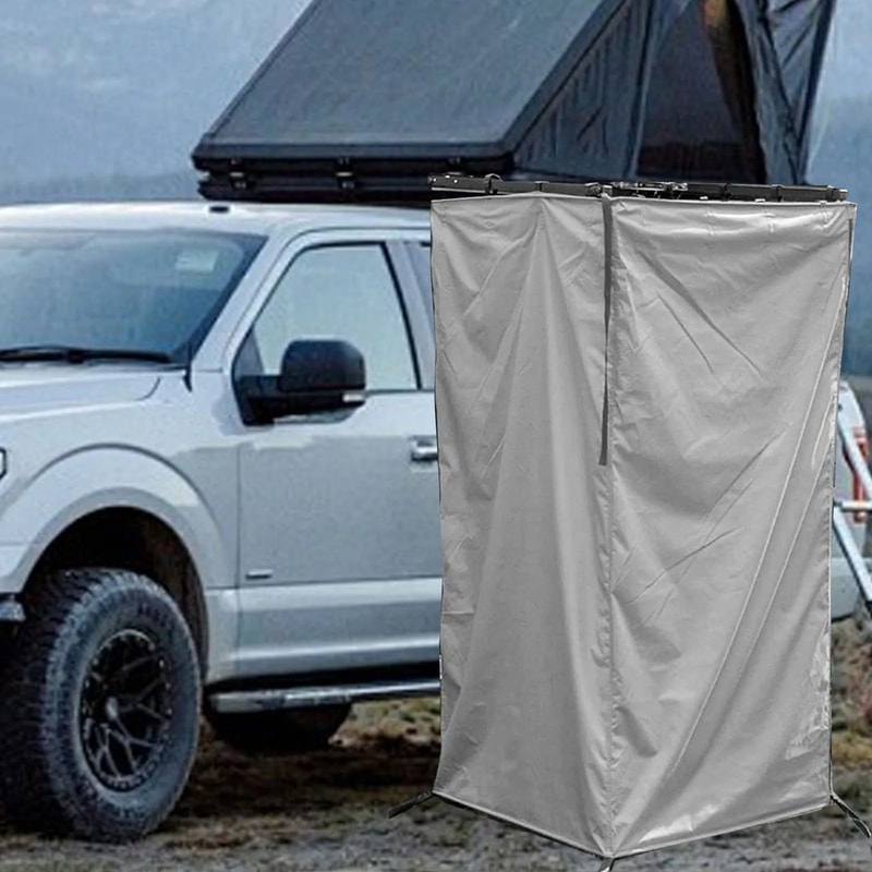 Car Side Shower Tent Waterproof Privacy Shelter For Camping And Travel 6