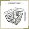 Large Bike Rear Basket With Lid Metal Pannier For Electric And City Bikes 2