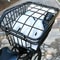 Large Bike Rear Basket With Lid Metal Pannier For Electric And City Bikes 8