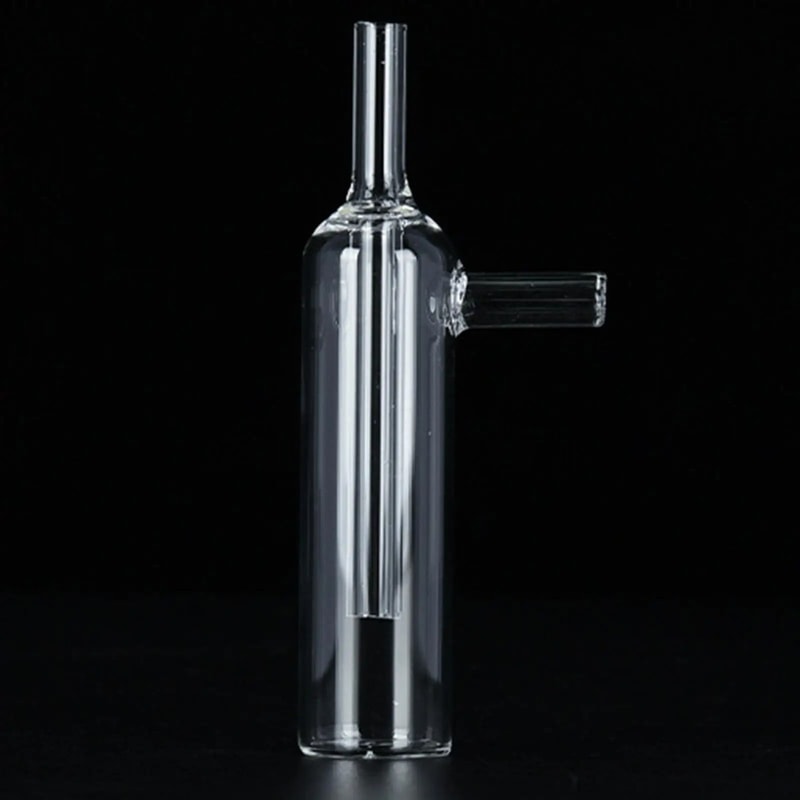 Glass Gas Sampling Tube Absorber Bottle For Laboratory Experiments 0