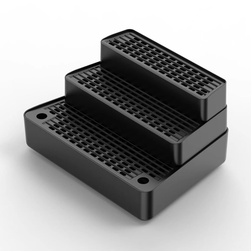 Three Step Cat Litter Box Ramp With Non Slip Feet Filter 9