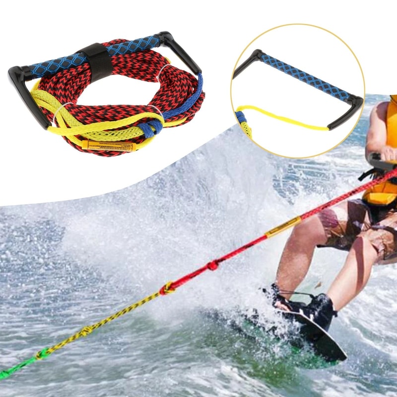 23M Floating Water Ski Rope With Grip For Surf And Wake Sports 9