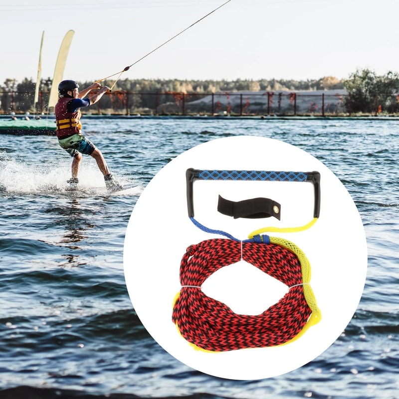 23M Floating Water Ski Rope With Grip For Surf And Wake Sports 0