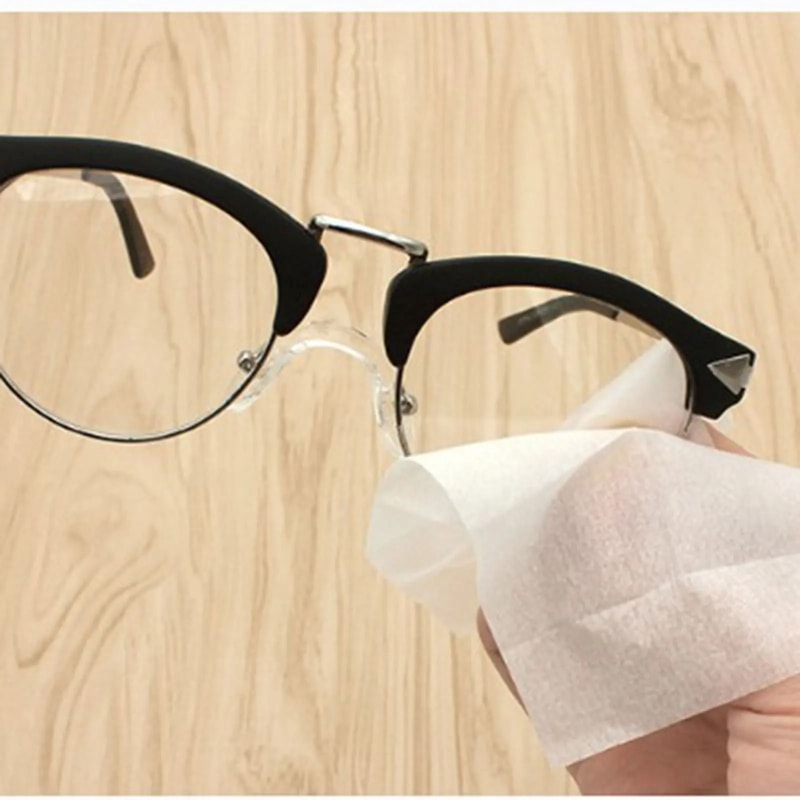 Anti Fog Eyeglasses Lens Wipes 100 Count Cleaning Tissues For Clear Vision 5