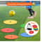 50 Piece Flat Training Cones Non Skid Sports Spot Markers Set 9