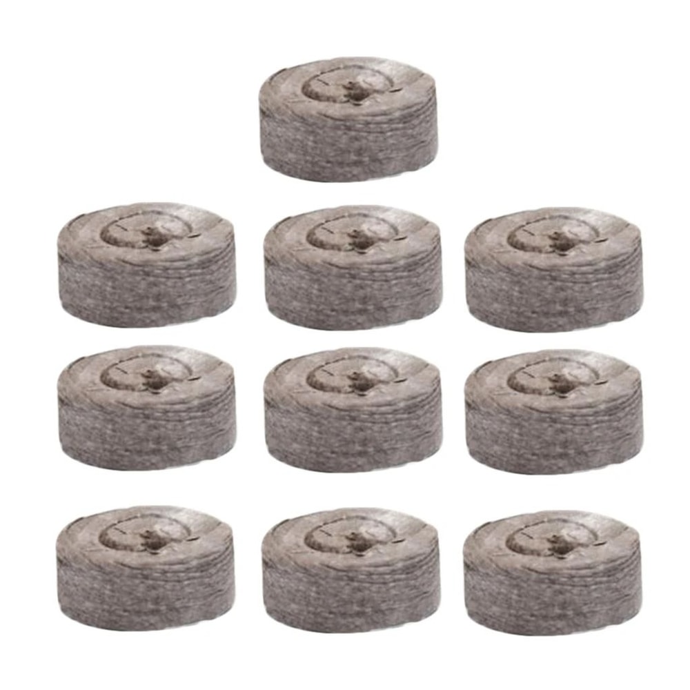 Seed Starting Peat Pellets Soil Blocks For Garden Seedlings 10 Pack 1