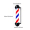 Classic Rotating Barber Pole Light For Salon And Barbershop Display 1