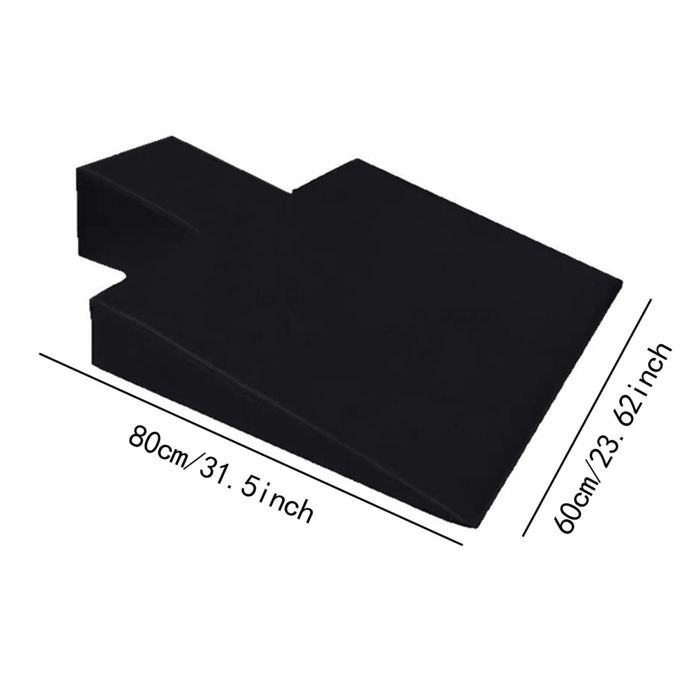 Large Pilates Wedge Block For Stretching Balance And Reformer Training 2