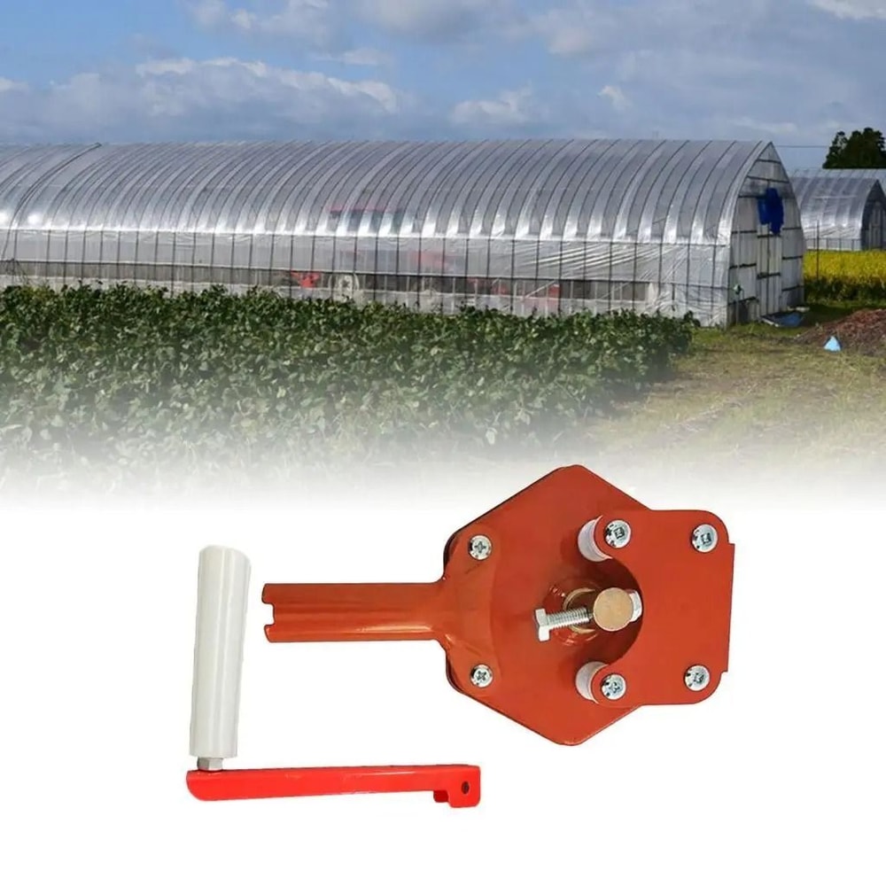 Greenhouse Hand Crank Winch Manual Roll Up Vent Lifting Device 5