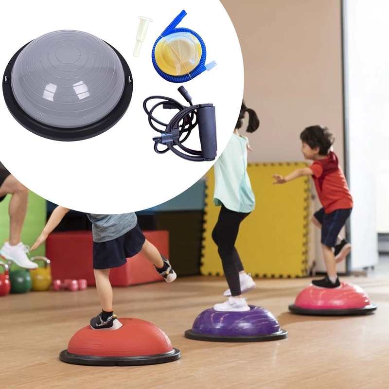 Half Balance Ball Trainer For Core Strength And Full Body Workouts 9