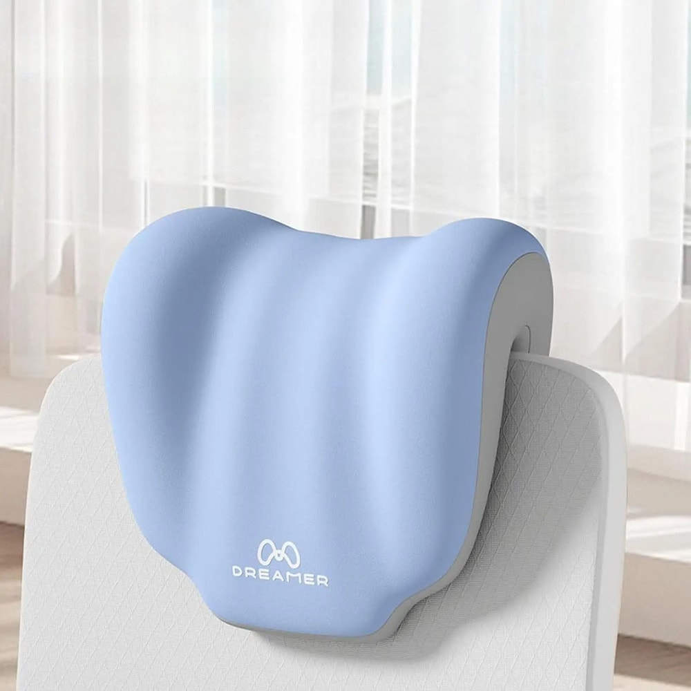 Memory Foam Chair Neck Pillow For Office Gaming And Travel Comfort 12