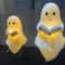 Ghost Reading Book Lamp Halloween Decorative Light Figure 9