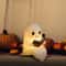 Ghost Reading Book Lamp Halloween Decorative Light Figure 7
