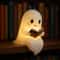 Ghost Reading Book Lamp Halloween Decorative Light Figure 8