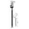 Salon Shampoo Faucet Set With Spray Hose Hot And Cold Mixer Tap 0