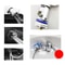 Salon Shampoo Faucet Set With Spray Hose Hot And Cold Mixer Tap 6