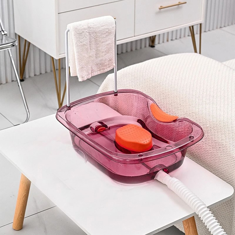 Portable Hair Washing Basin For Home Care Seniors And Kids 9