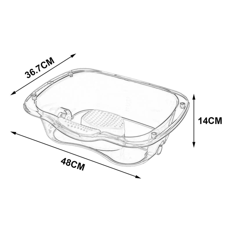 Portable Hair Washing Basin For Home Care Seniors And Kids 5