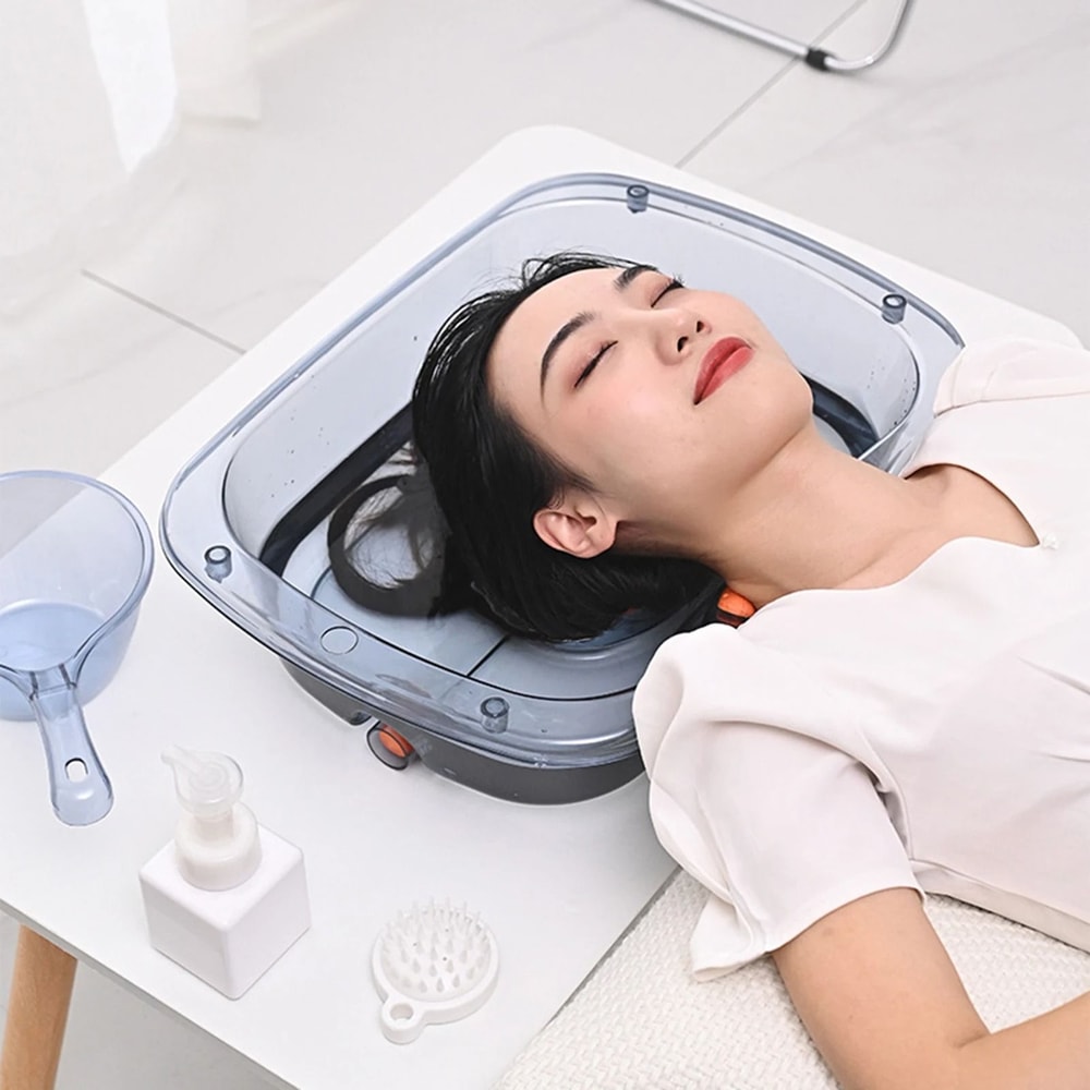 Portable Hair Washing Basin For Home Care Seniors And Kids 6