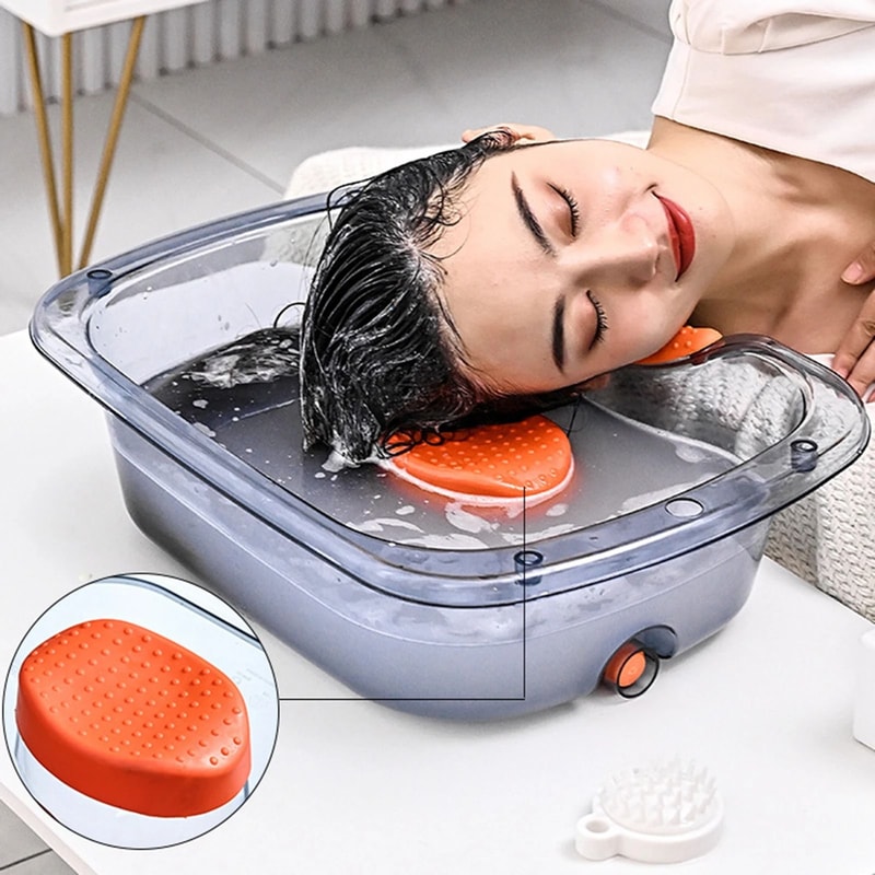 Portable Hair Washing Basin For Home Care Seniors And Kids 7