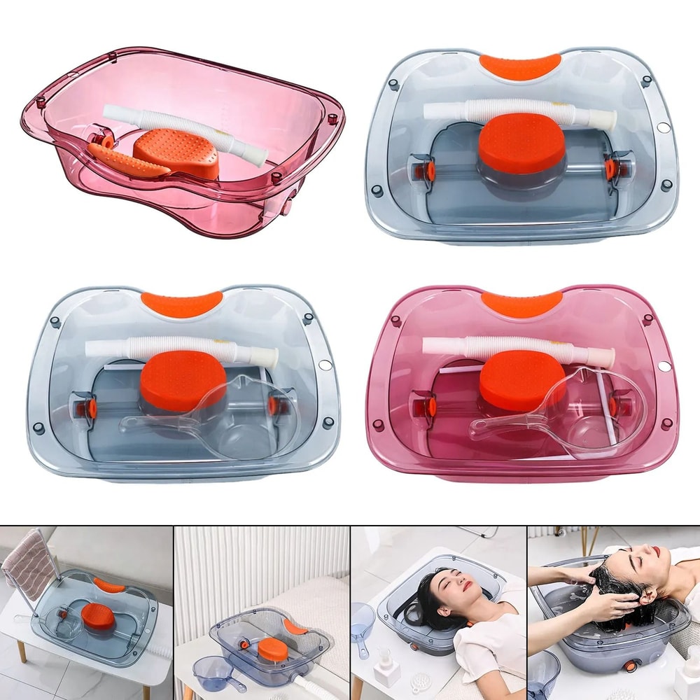 Portable Hair Washing Basin For Home Care Seniors And Kids 8
