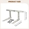 Anti Vibration Air Conditioner Bracket Universal Condenser Ground Stand 2