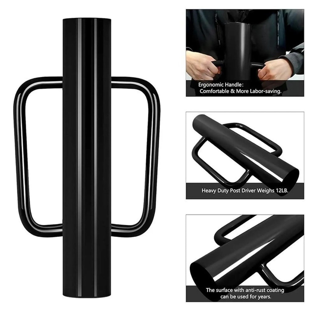 Heavy Duty Fence Post Driver Metal T Post Pounder For Ranch And Farm Use 5