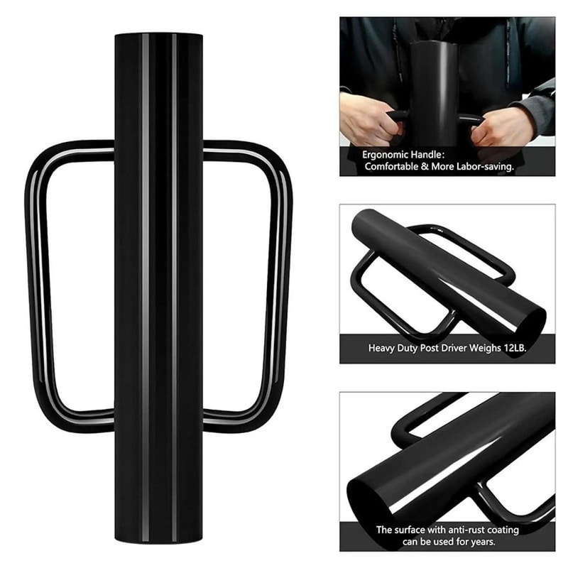 Heavy Duty Fence Post Driver Metal T Post Pounder For Ranch And Farm Use 5