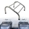 Stainless Steel Barber Chair Footrest With Non Slip Pads 3