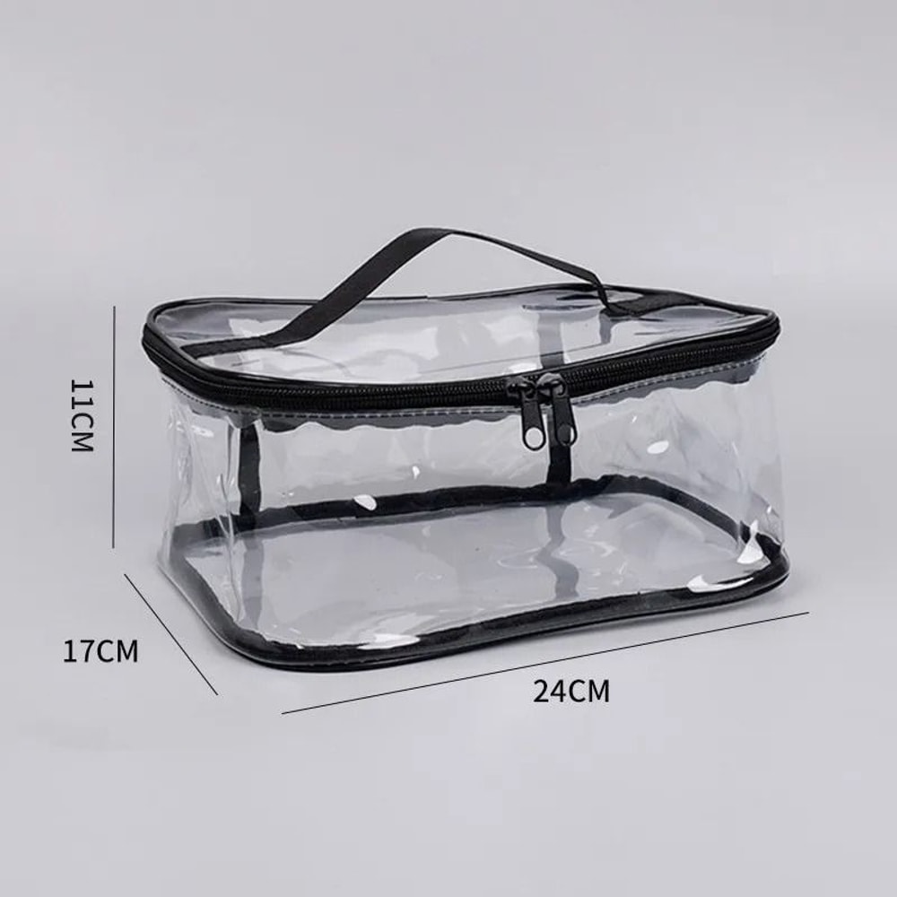 Large Transparent Mesh Toy Storage Bag With Zipper For Blocks And Puzzles 1