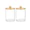 Clear Acrylic Storage Organizer Jars With Lid For Cosmetics And Desktop Use 5
