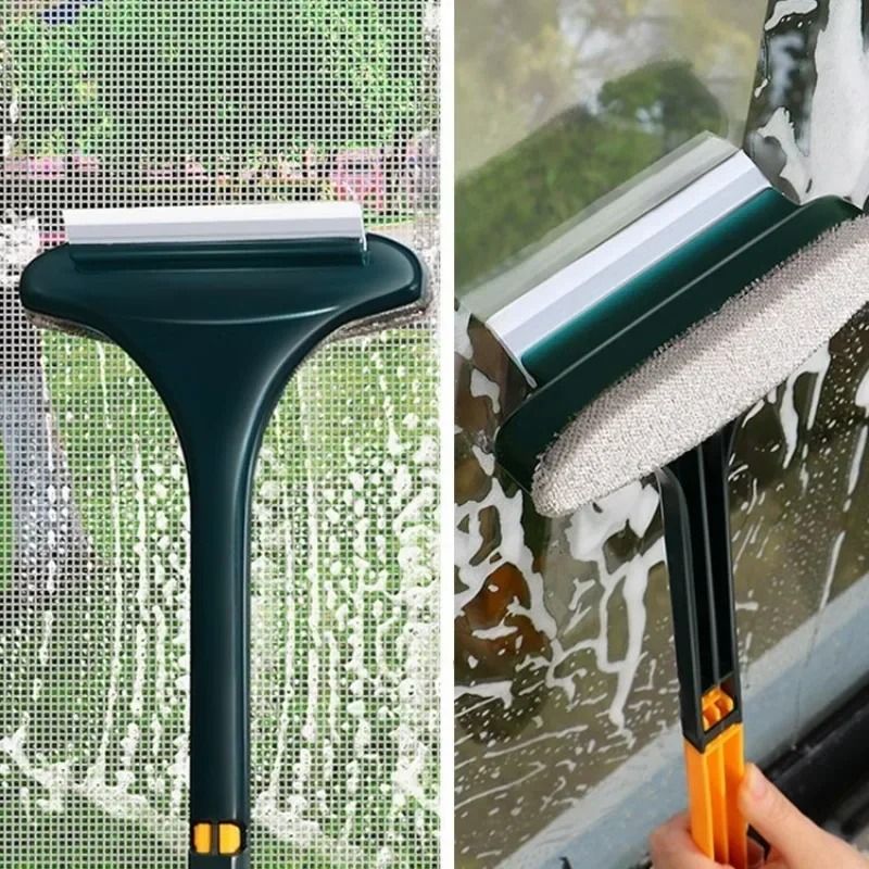 Multifunctional Window Screen Cleaning Brush For Glass And Mosquito Screens 2