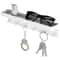 Wall Mounted Key Holder With Mail Shelf And 6 Hooks Organizer Rack 1