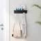 Wall Mounted Key Holder With Mail Shelf And 6 Hooks Organizer Rack 2