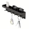 Wall Mounted Key Holder With Mail Shelf And 6 Hooks Organizer Rack 4