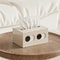 Modern Tabletop Tissue Box Holder Decorative Paper Storage Case 3