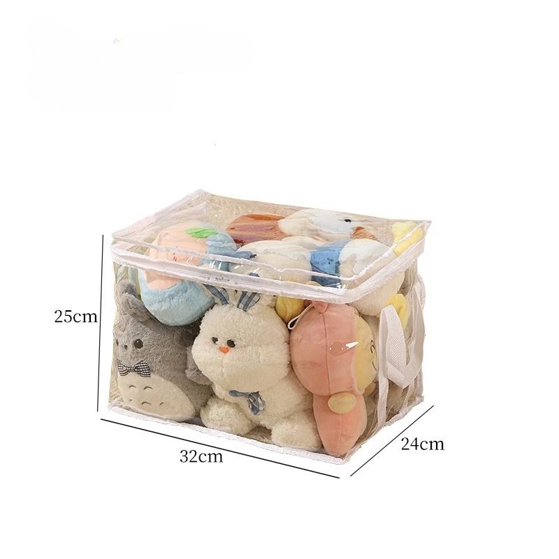 Large Capacity Plush Toy Storage Bag Waterproof Organizer For Kids 1