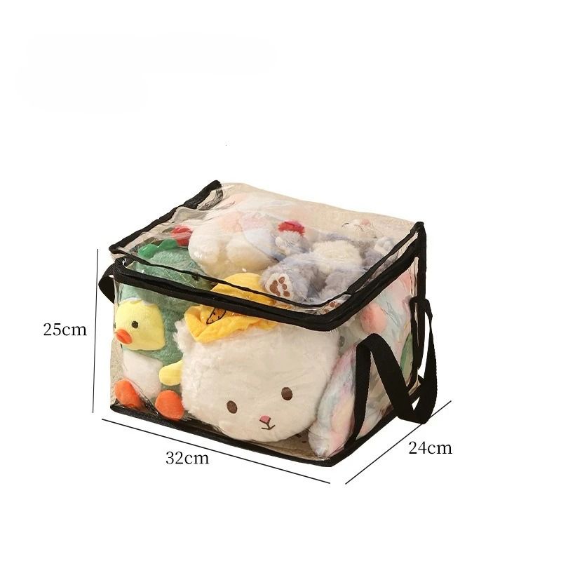 Large Capacity Plush Toy Storage Bag Waterproof Organizer For Kids 3