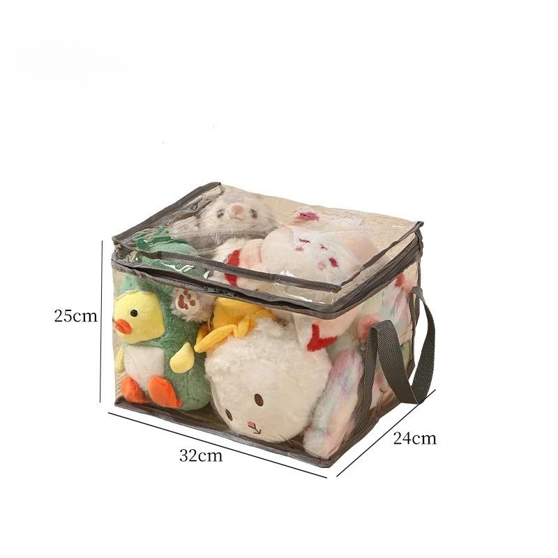 Large Capacity Plush Toy Storage Bag Waterproof Organizer For Kids 5