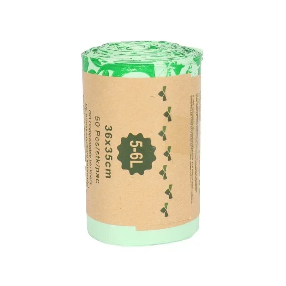 Biodegradable Compostable Trash Bags For Kitchen Household Use 1