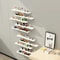 5 Tier Adjustable Wall Mounted Display Shelf For Action Figures And Collectibles 5