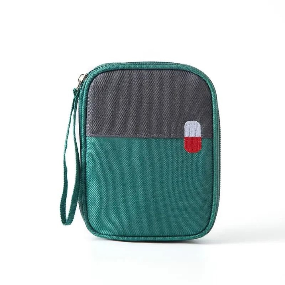 Mini Portable First Aid Organizer Bag For Travel And Emergency Storage 2