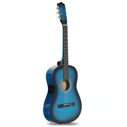 beginner acoustic guitar bundle with case, tuner & strap - all-in-one starter kit for learning